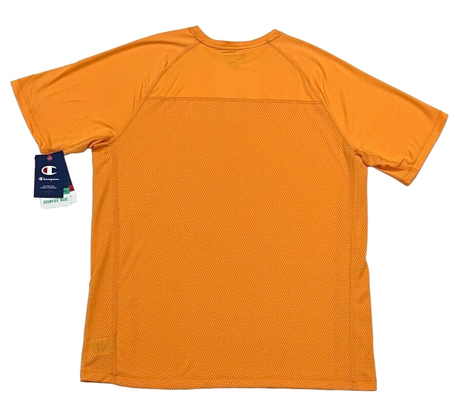Champion Wicking Double Dry Crewneck Short Sleeves Mesh Graphic Tee T Shirt XXL gallery