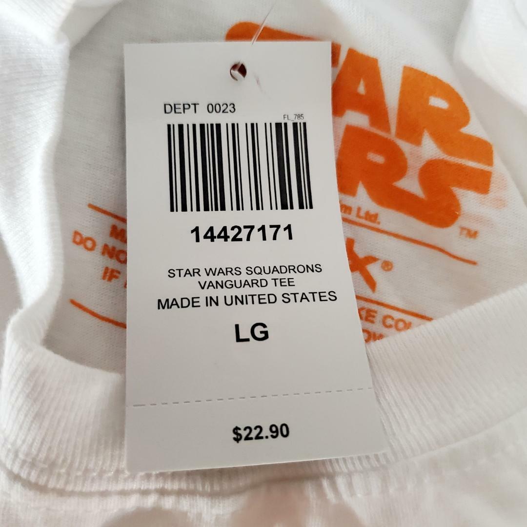 Star Wars Squadrons - Alliance - Large Vanguard T-Shirt - Hot Topic - White gallery