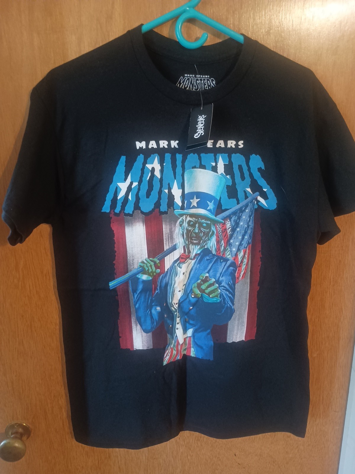 Mark Spears Monsters Spencer's Uncle Sam T-shirt Size Medium, New gallery