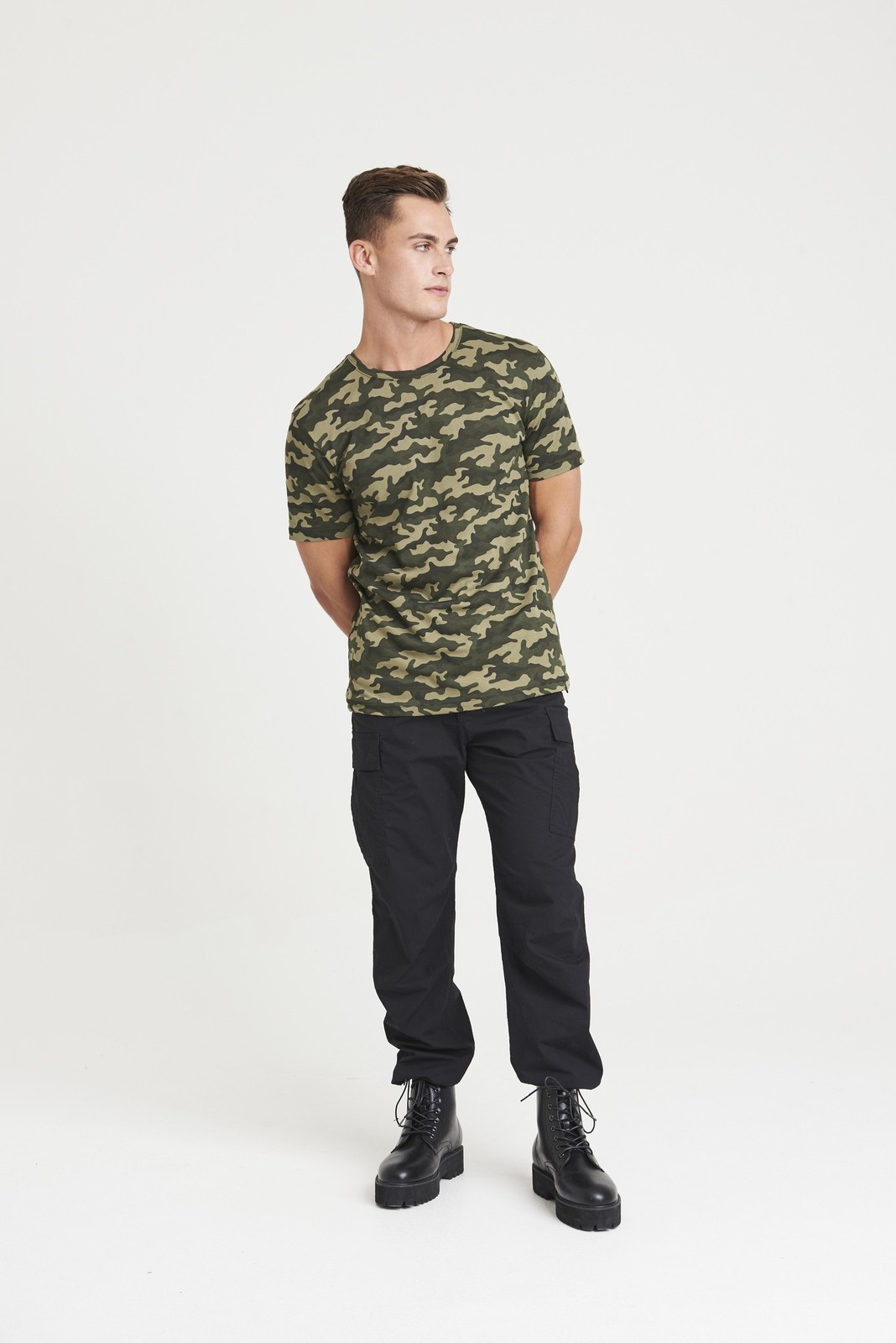 AWDis Just T's Camo T - Modern stylish T, All-over camo print gallery
