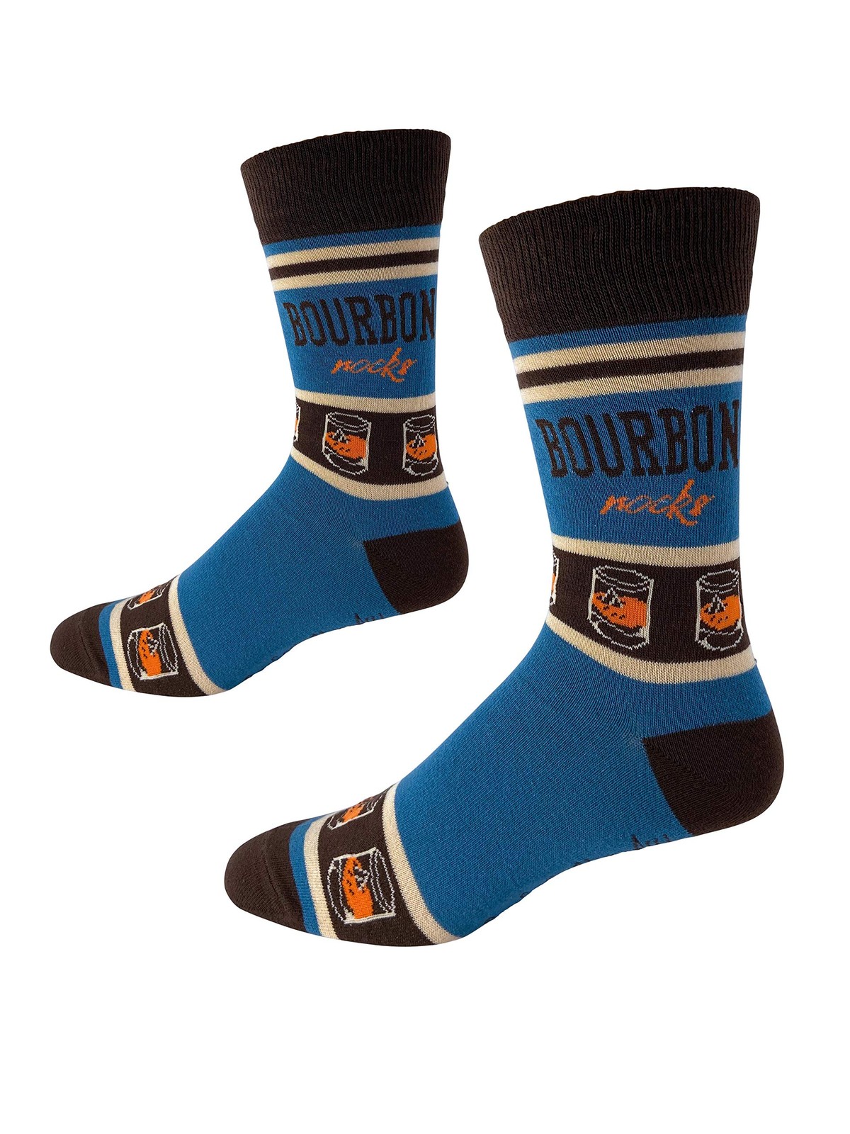 Bourbon Rocks Men's Socks | Bourbon Gift for Men Funny Novelty Fashion Dress ... gallery