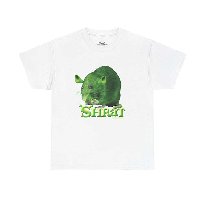 Shirat Rat Meme Shirt Funny Rodent Graphic Tee Viral Internet Humor gallery