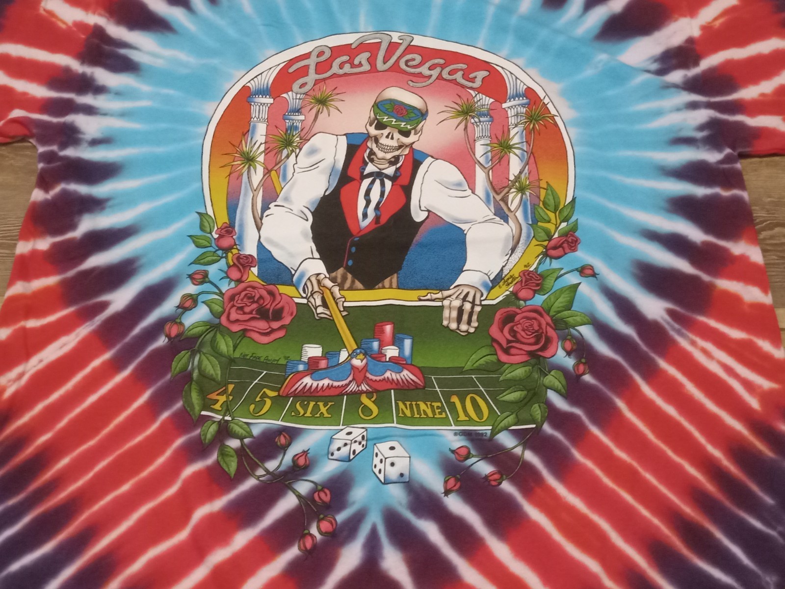 Grateful Dead Silver State Las Vegas M, L, XL, 2XL Tie Dye T-Shirt gallery