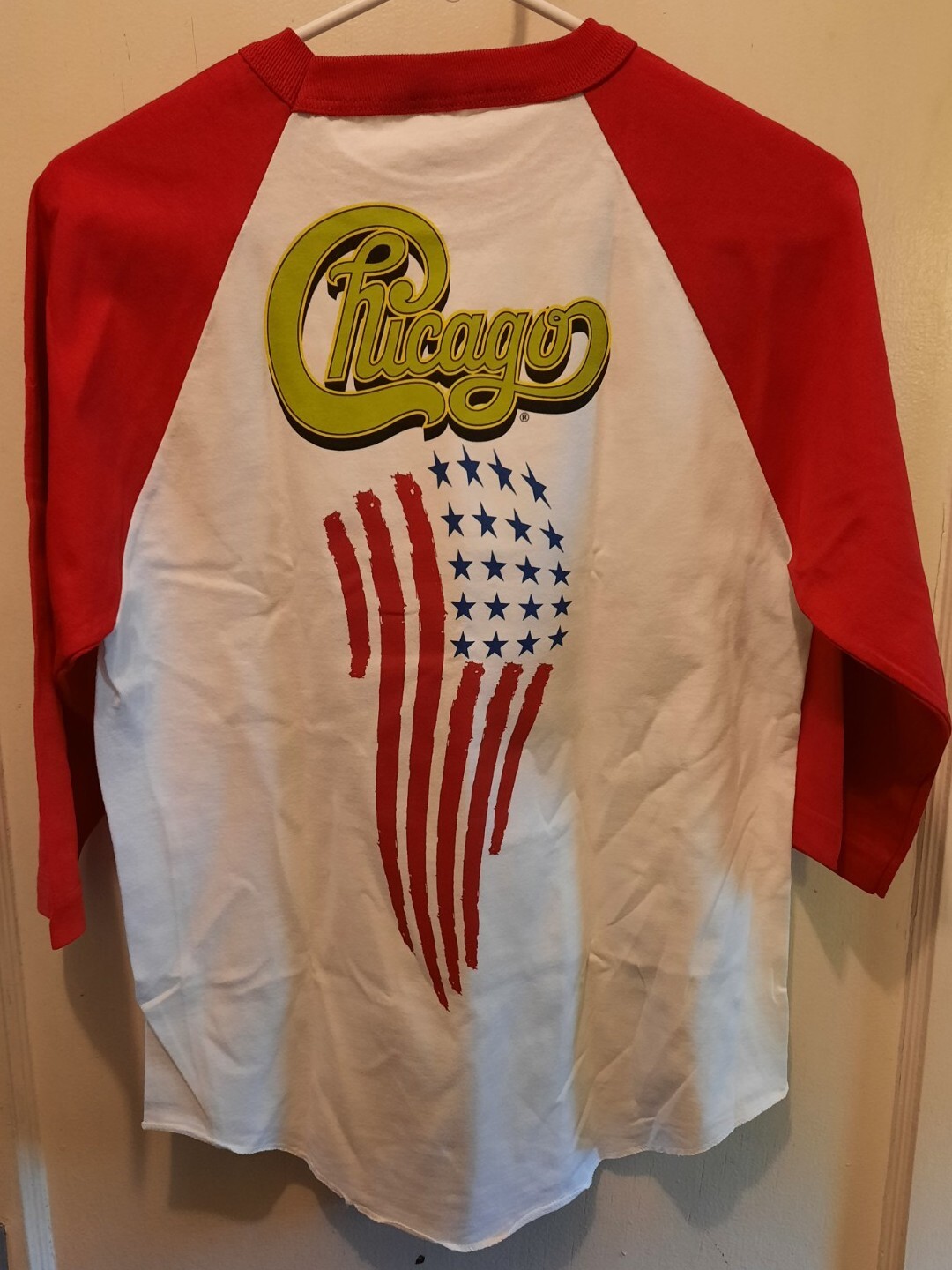 Official Chicago 2014 World Tour 3/4 Length Sleeve T Shirt S gallery
