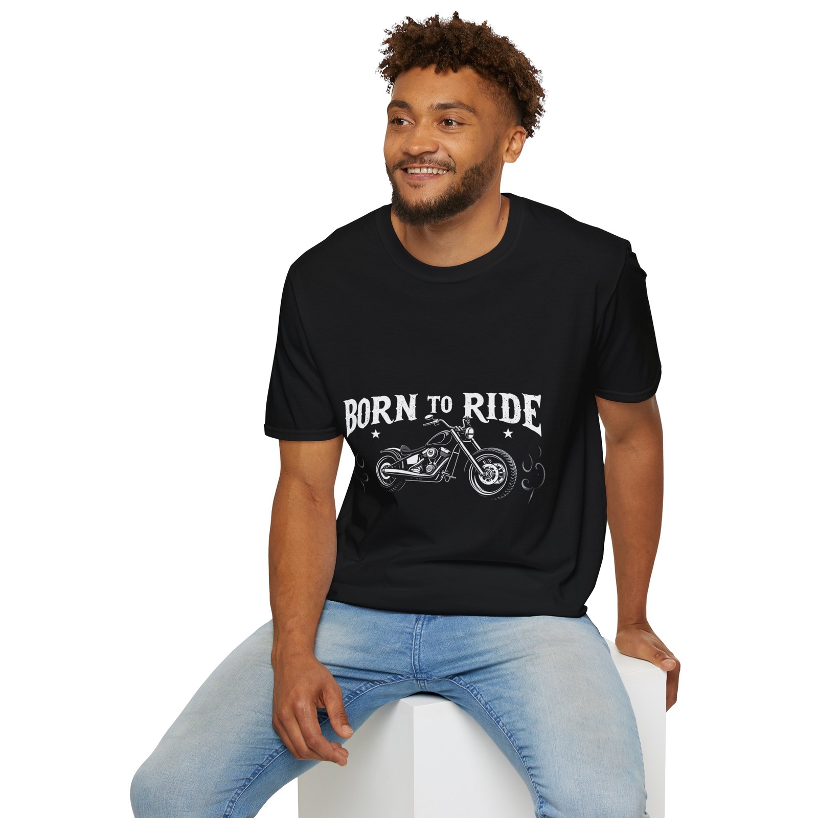 Born to Ride T-Shirt, Biker Tee, Motorcycle Apparel, Gift for Riders,