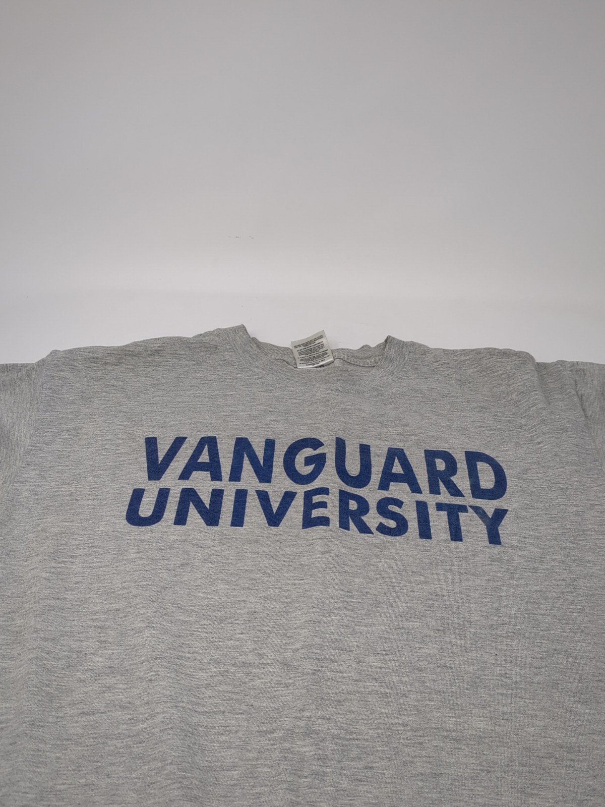Vanguard University Alumni Vintage JERZEES Gray T-Shirt Size Large gallery