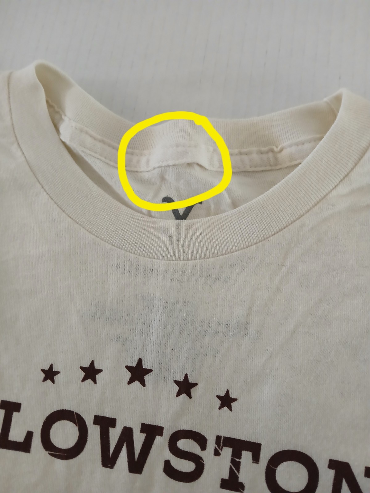 Yellowstone Size S T-Shirt - We Don't Choose the Way Cream Color 100% Cotton gallery