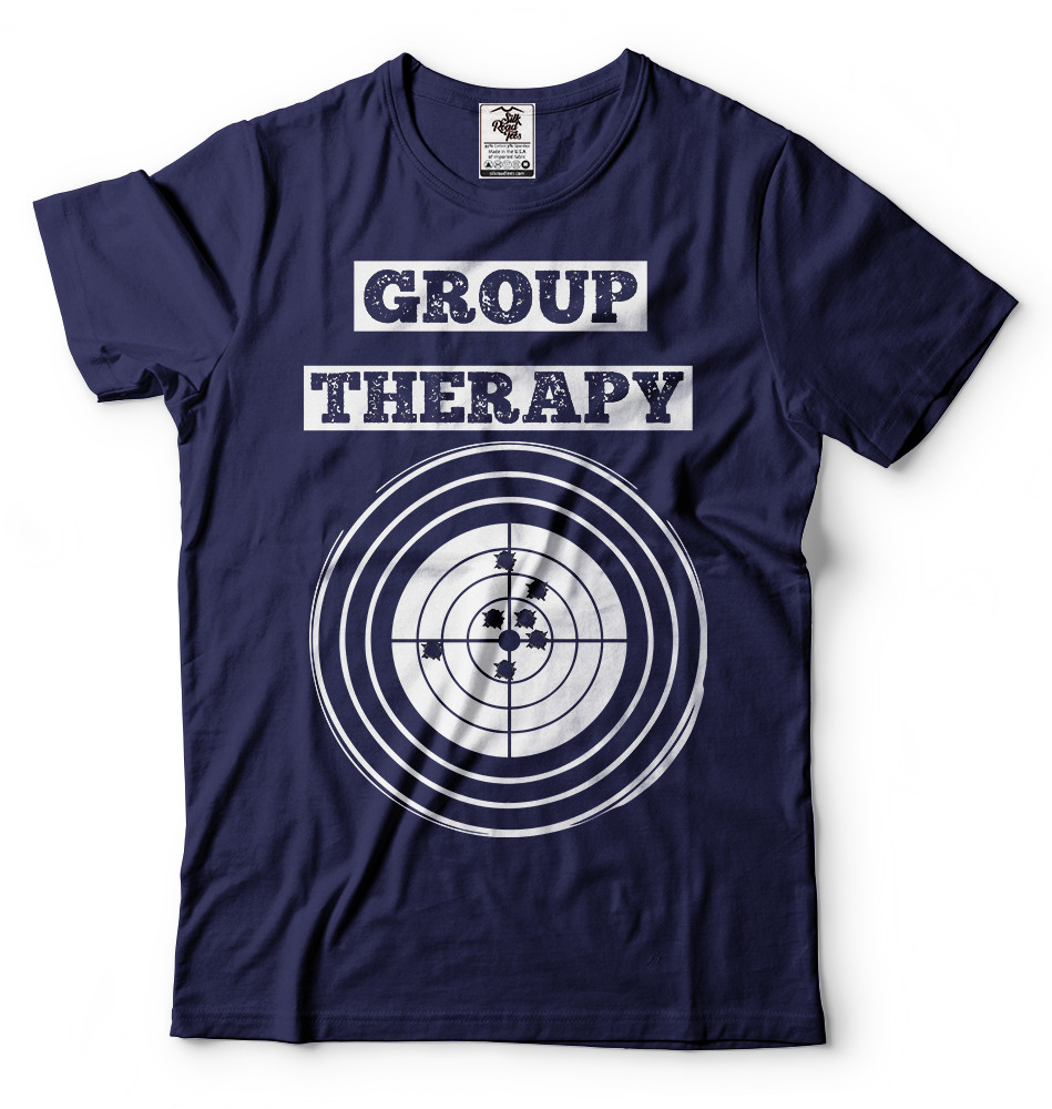Group Therapy T Shirt 2nd Amendment Gun Laws Rights T-shirt Shooting Range Shirt gallery