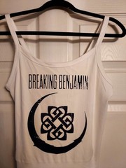 Breaking benjamin tank top Breaking benjamin shirt Breaking benjamin crop top