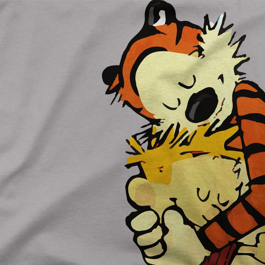 Calvin and Hobbes Hugging T-Shirt gallery