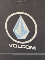 Volcom Logo Black Short Sleeve Graphic T-Shirt Men’s Size Large Logo Stone