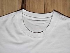Heavyweight 240G Oversized Blank White T-Shirt Boxy Drop Shoulder Streetwear Tee