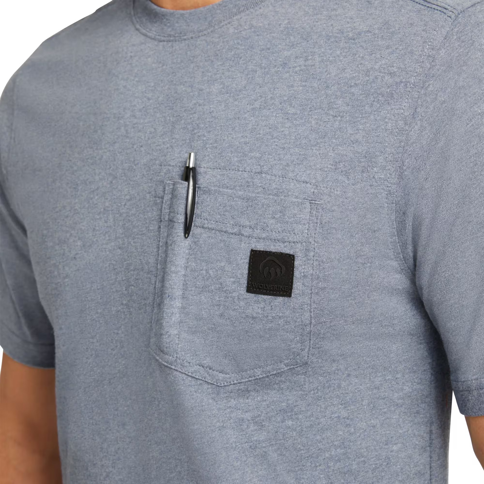 Wolverine Men Guardian Cotton Pocket Tee T Shirt gallery