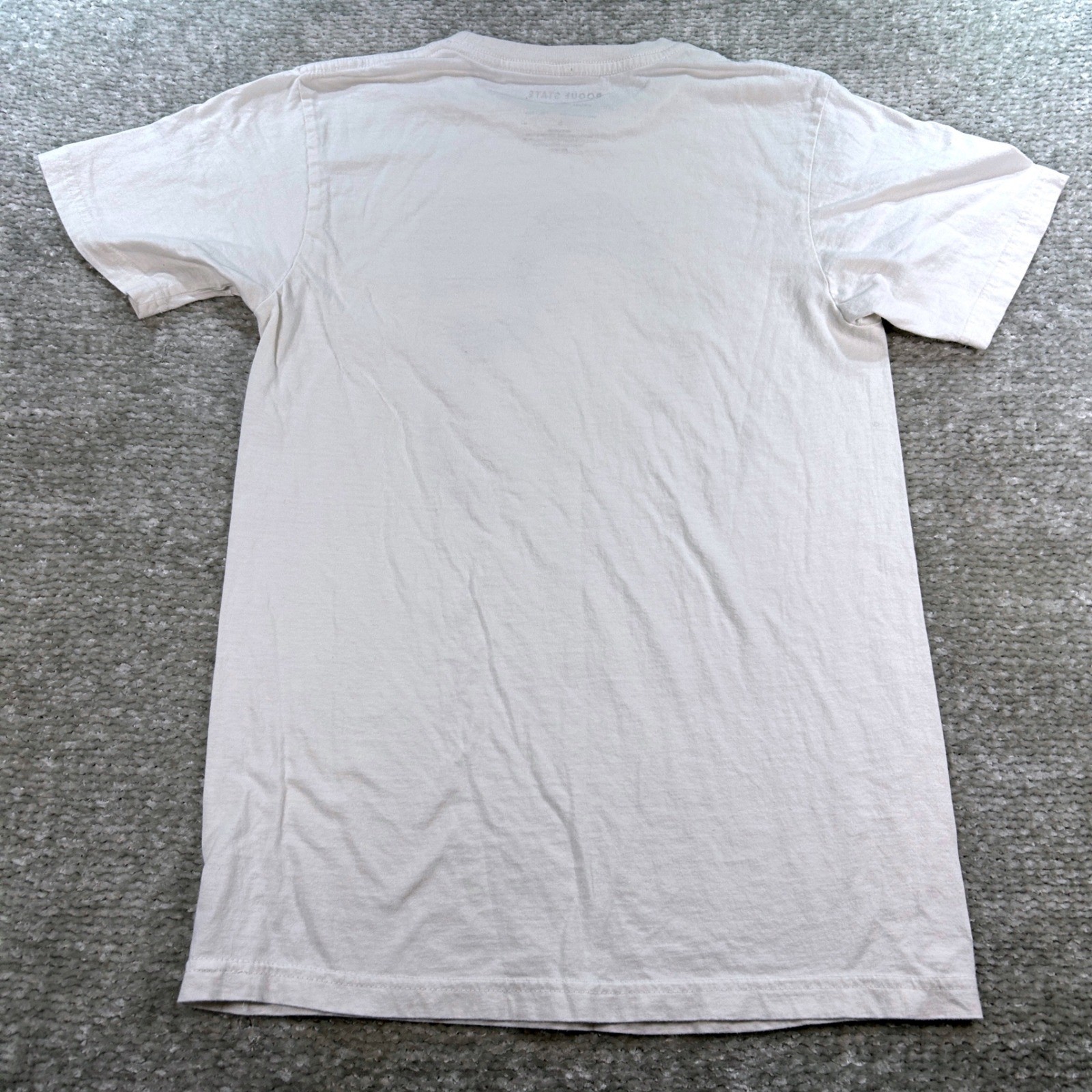 Rogue State Graphic Tee 100% Cotton Small White Photo Print Edgy Streetwear gallery