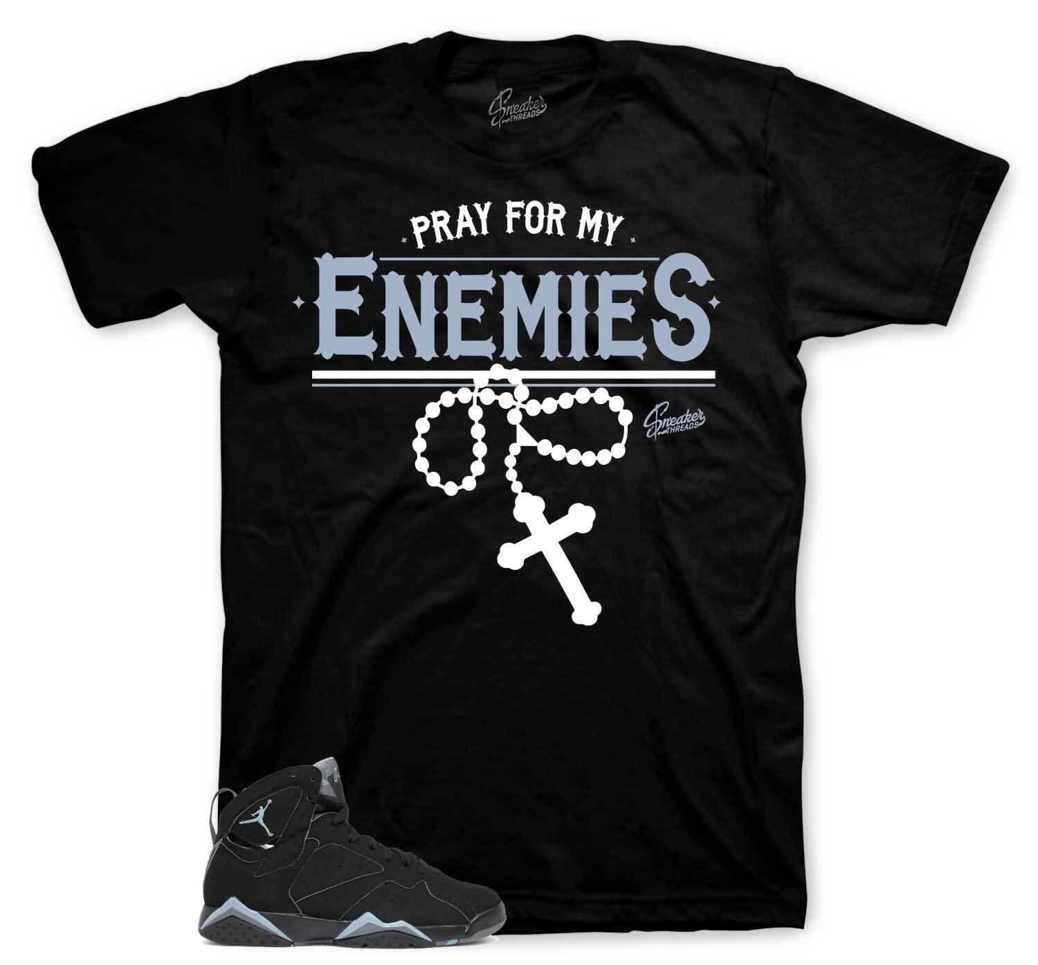 Shirt To Match Jordan 7 Chambray Sneakers Shoes - Enemies Tees gallery