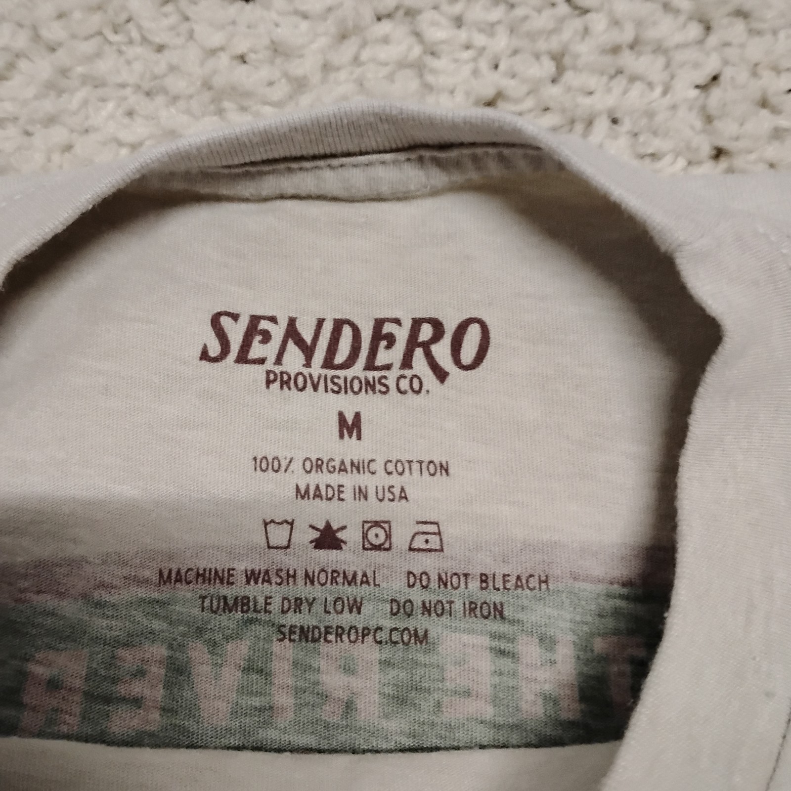 Sendero Provisions Co Shirt Mens M Beige Organic Cotton Western Rio Grand USA gallery