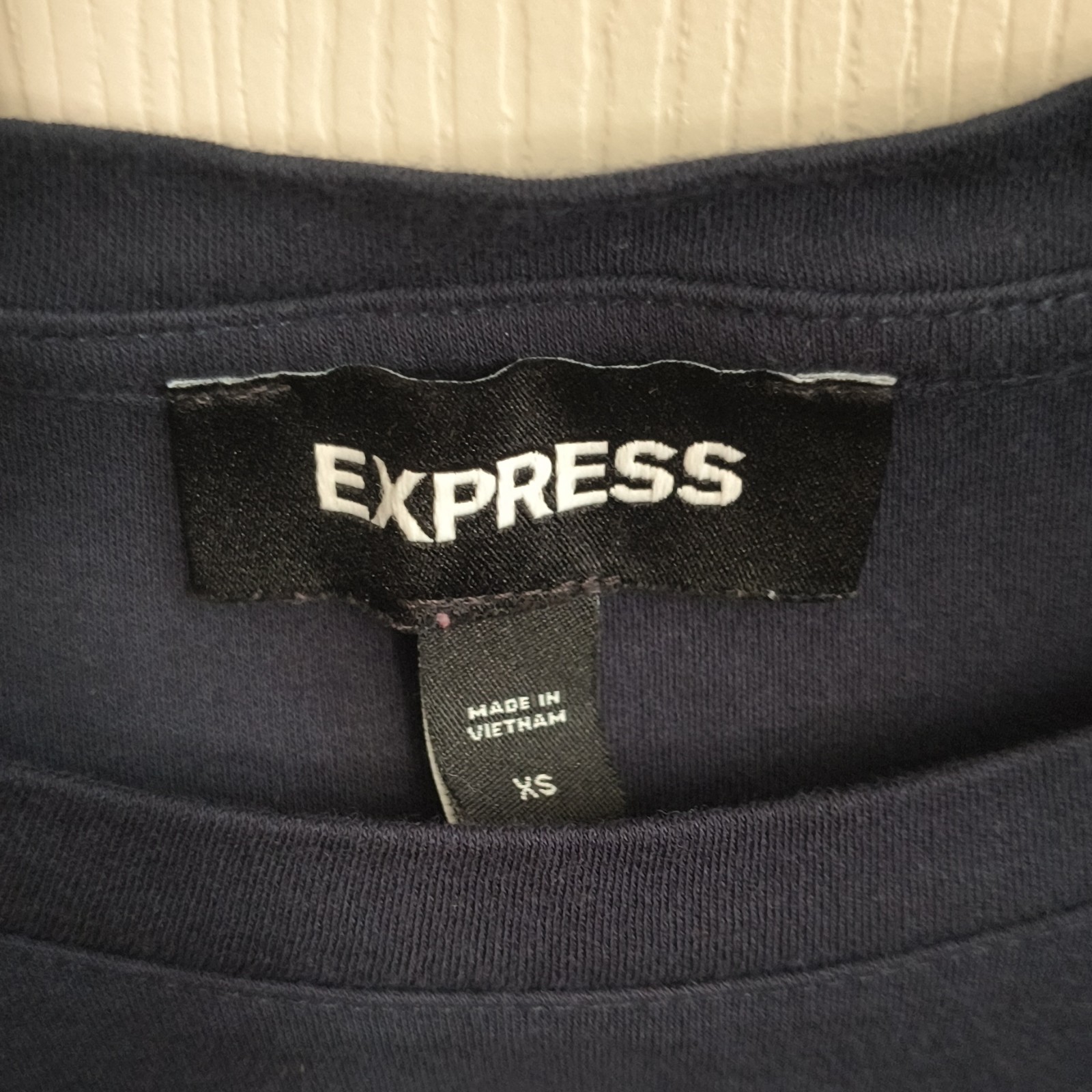 Men's Dark Blue Express T Shirt size XS gallery