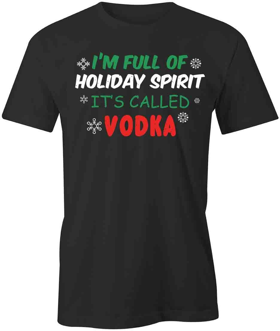 HOLIDAY SPIRIT TShirt Tee Short-Sleeved Cotton CLOTHING CHRISTMAS S1BCA186 gallery