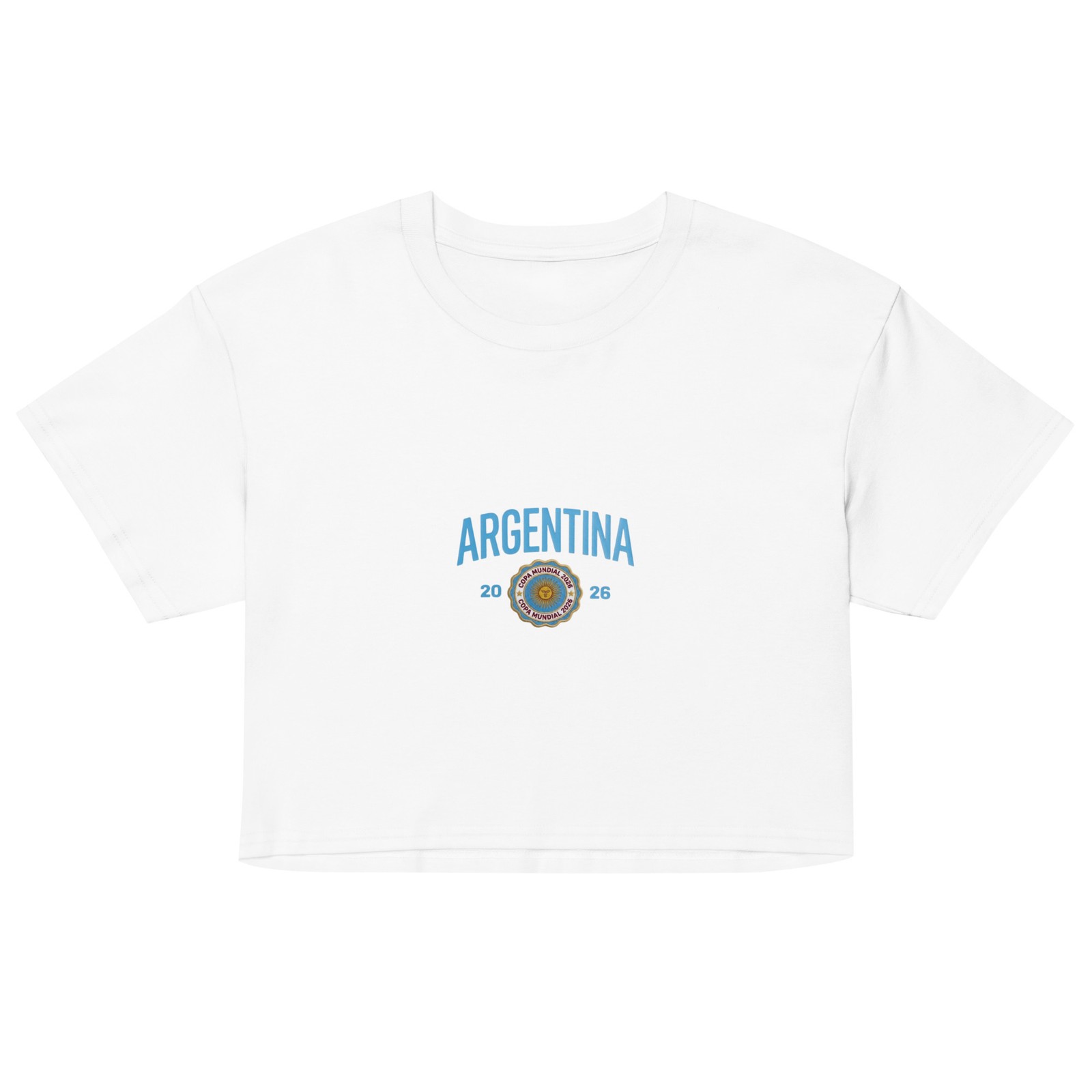 Argentina 2026 Soccer Fan Women’s crop top gallery