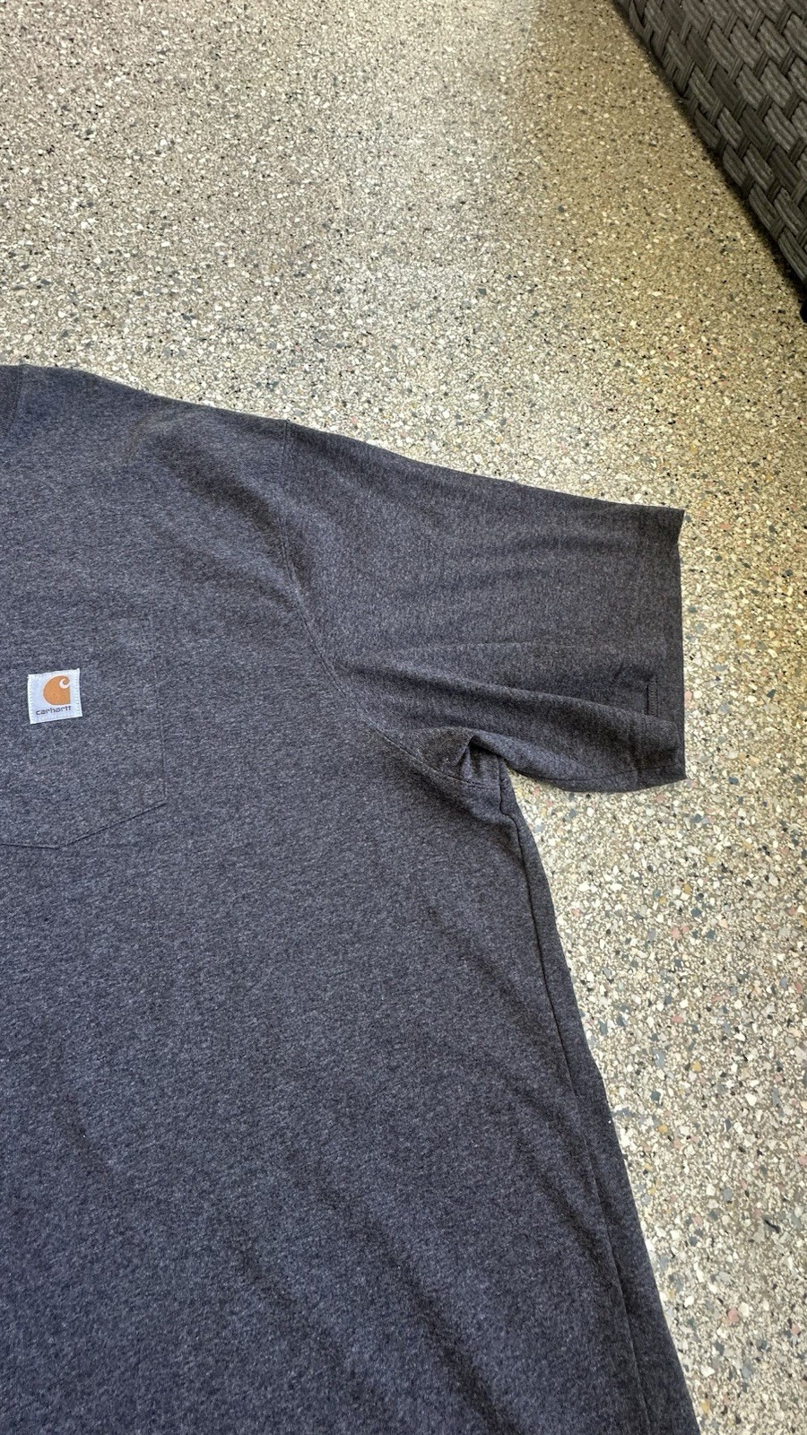 Carhartt Men's Short Sleeve T-Shirt 4xl XxxxL Charcoal Grey gallery