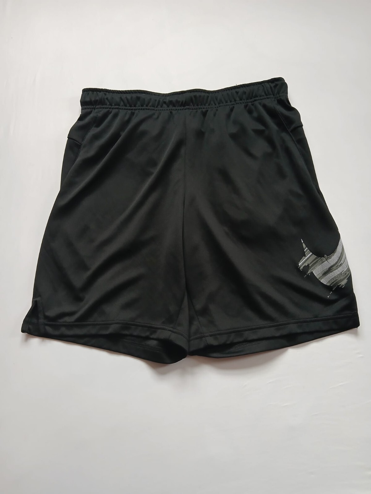 Nike Dri-Fit Athletic Short Men's M Black Drawstring Flat-Front DM1042-010 N125 gallery