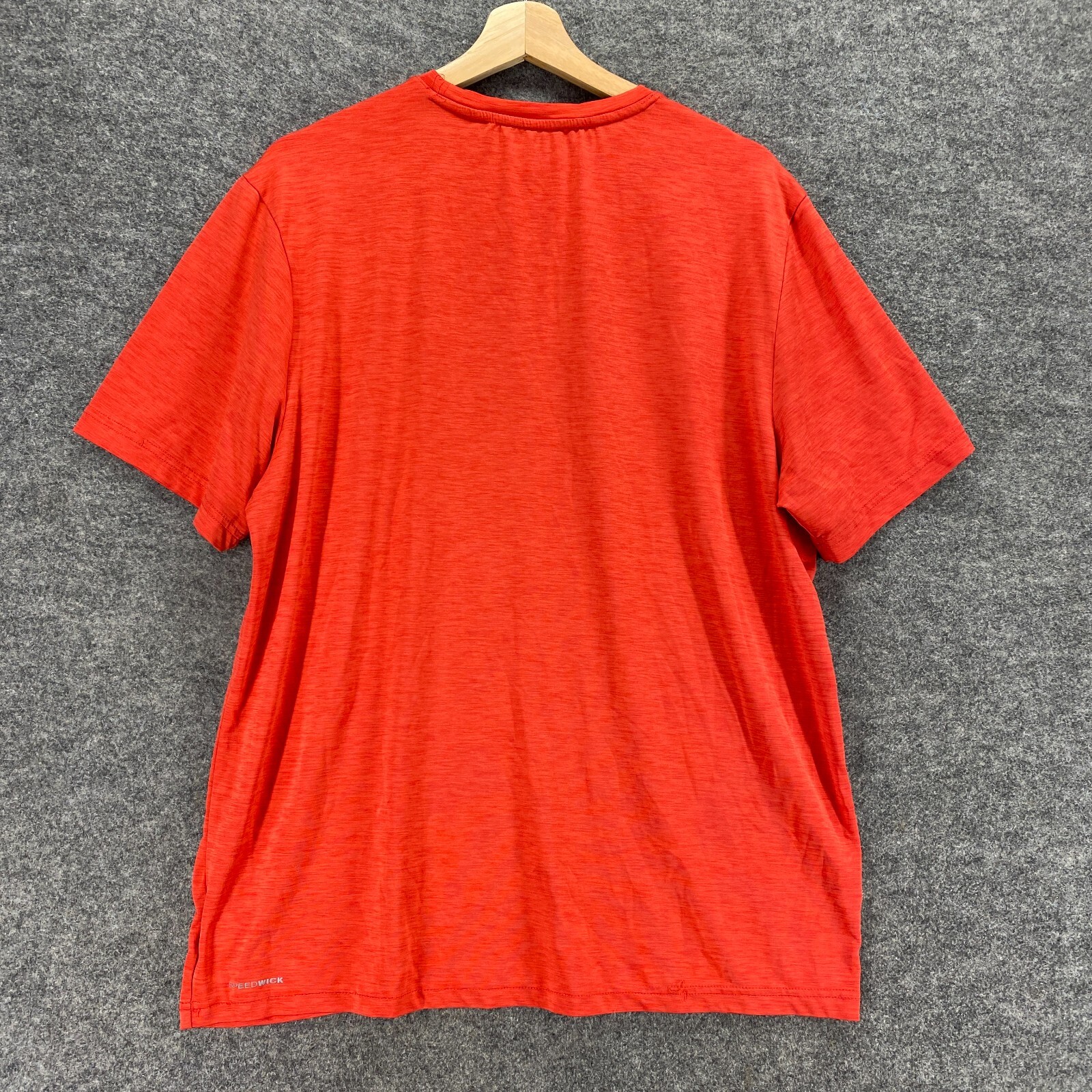 Reebok T-Shirt Men M Red Crew Neck Short Sleeve Pullover Regular Fit gallery