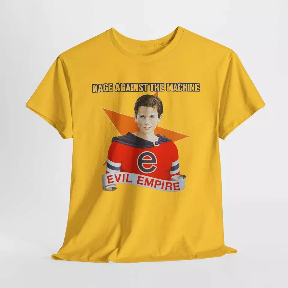 Rage Against the Machine Band Evil Empire Cotton Yellow S-5XL T Shirt AG945 gallery