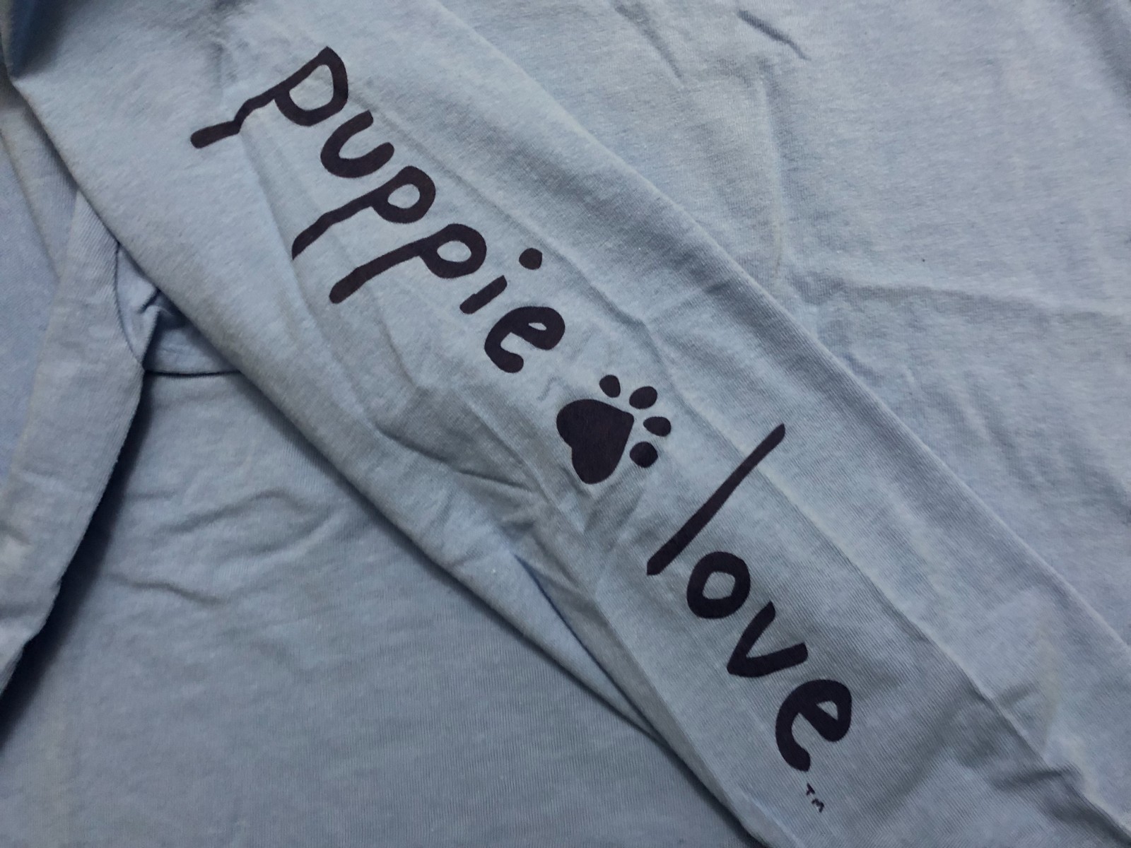 PUPPY LOVE L/S T SHIRT MENS XL BLUE SAVE LOVE RESCUE DOG SOUTH CAROLINA FLAG gallery