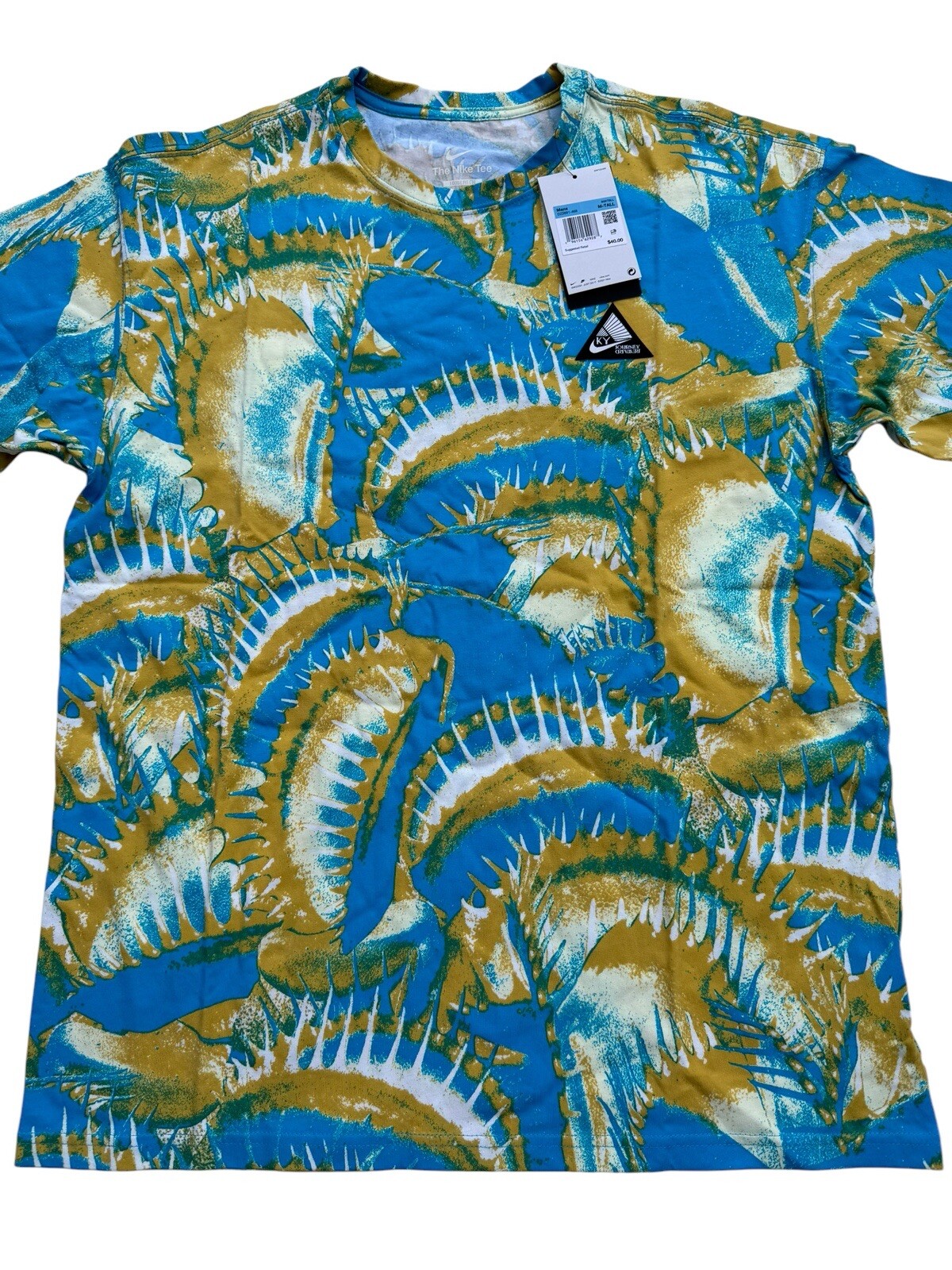 Nike Kyrie Journey Reward Tropical T-Shirt DZ2691 468 Men’s Size Medium Tall gallery
