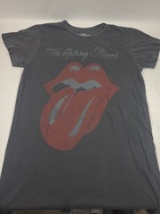 The Rolling Stones T-Shirt. Size Large. 2019 reprint. Long length. Faded Gray.