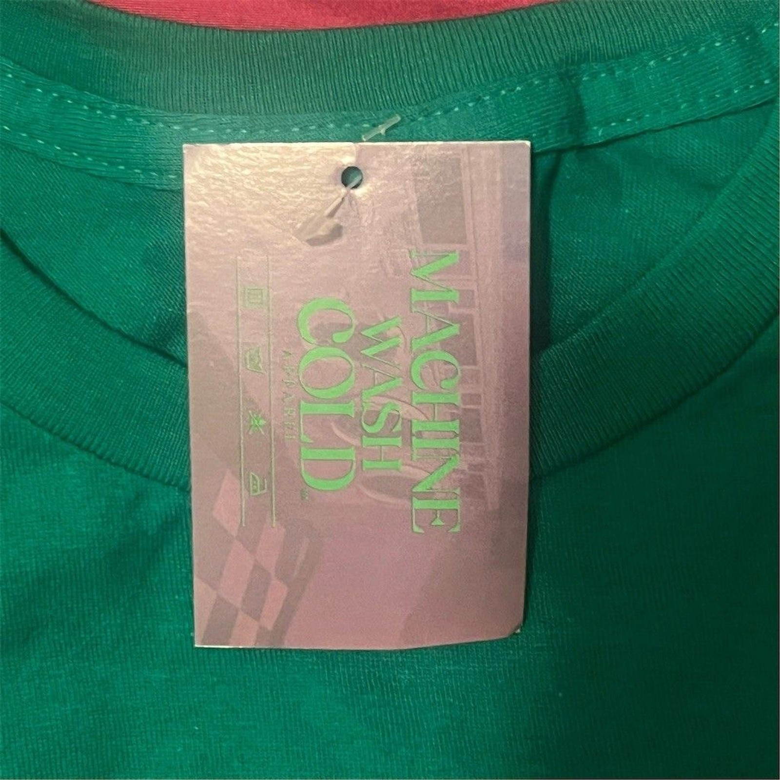 Machine Wash Cold T-Shirt Unisex Adults Size L Green Dinosaur Chart gallery