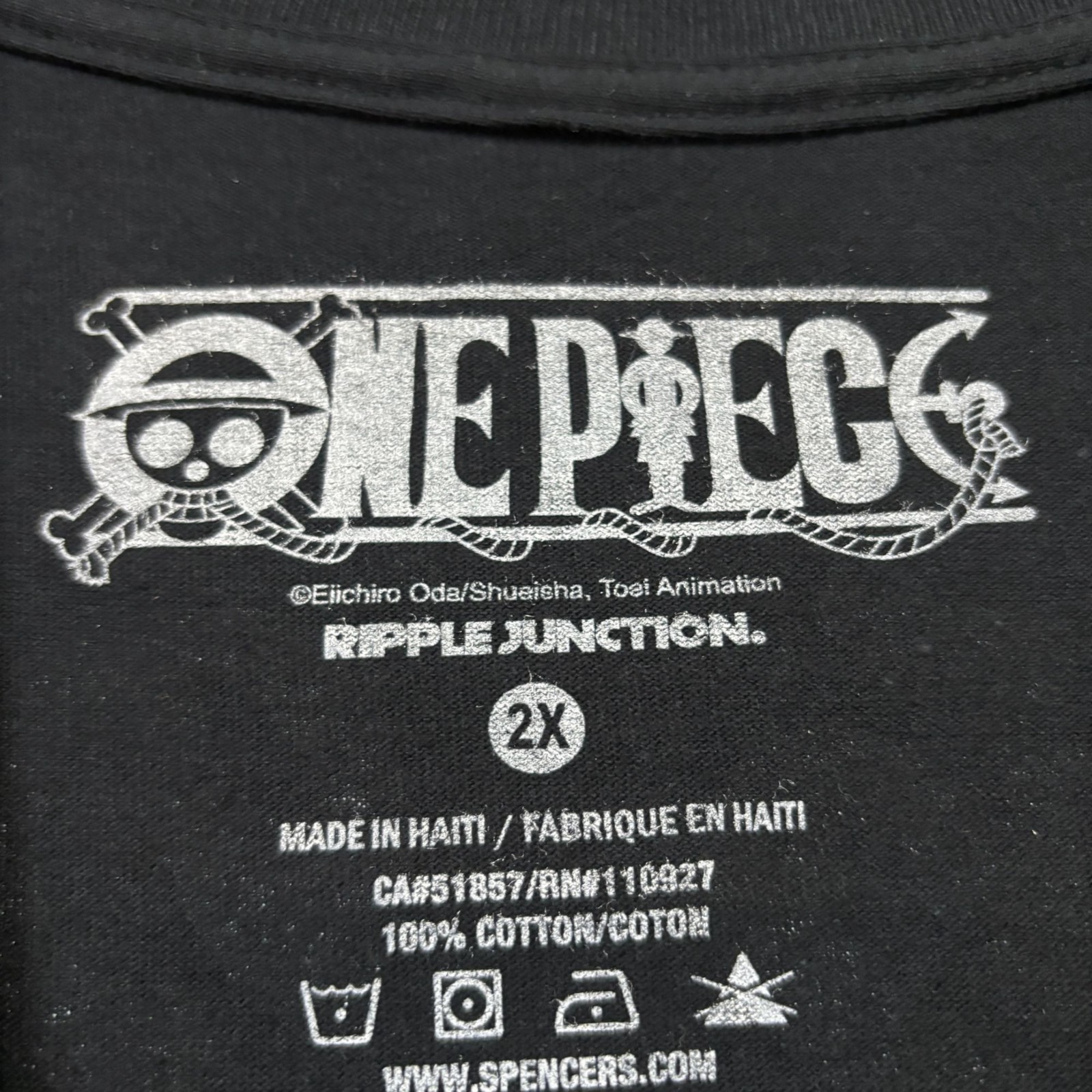 The Straw Hat Crew Cpt Monkey D Luffy One Piece Anime Tee 2X gallery