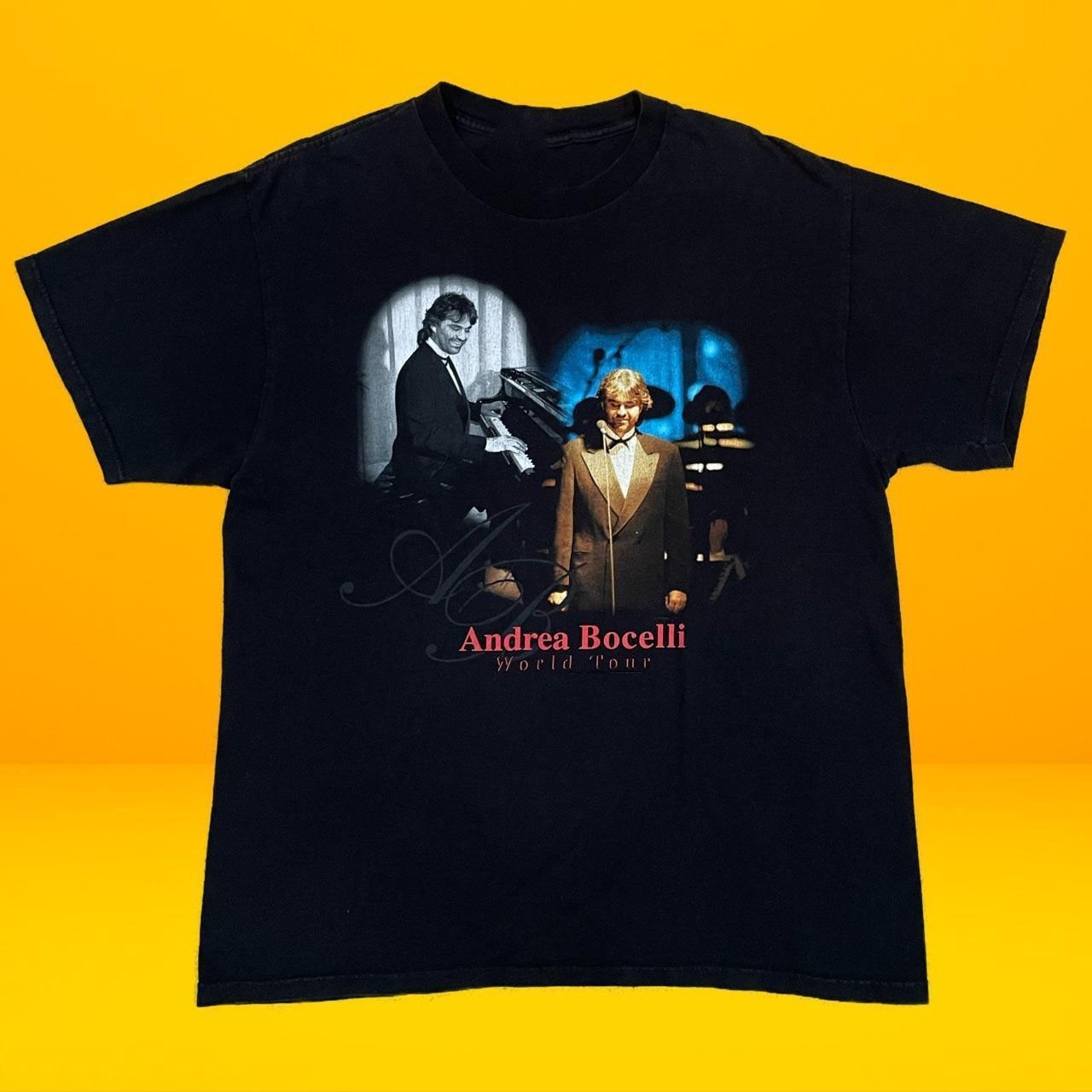 2000 Andrea Bocelli musical Shirt Unisex Concert S-5XL AA05