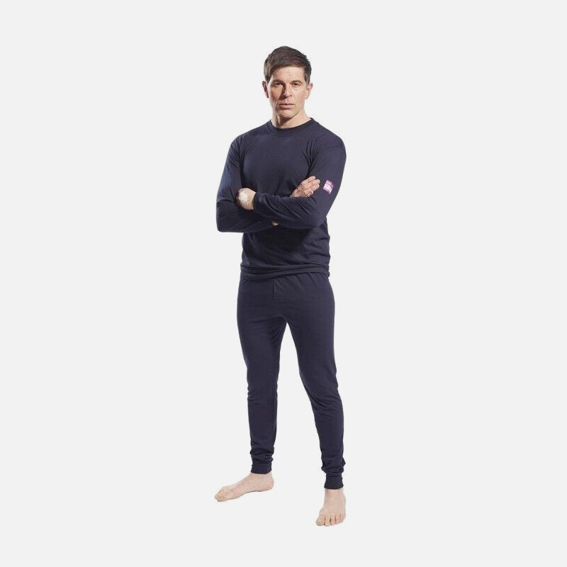 PORTWEST Flame Resistant Anti-Static Long Sleeve Safety Work T-Shirt FR11 gallery