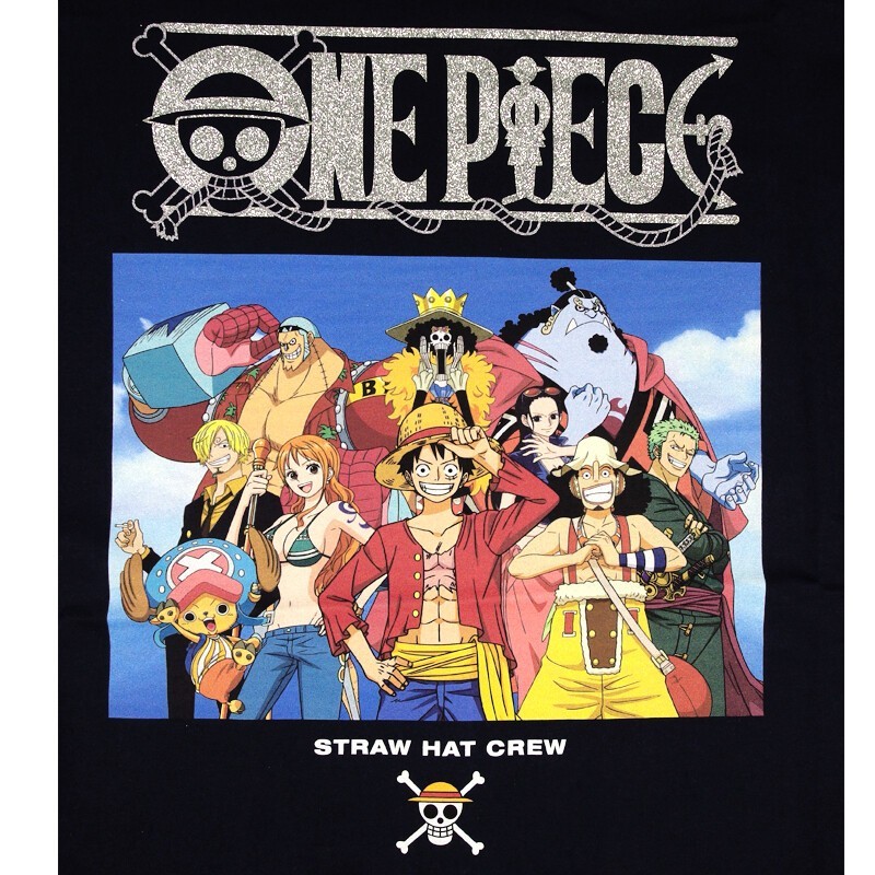 Glitter "ONE PIECE" T-Shirt - Officially Licensed - See Size in Description gallery