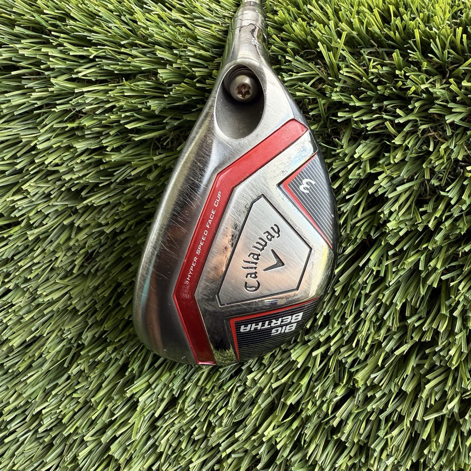 Callaway Big Bertha 2015 3 Hybrid With Recoil F3 R Flex Shaft