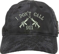 I Don’t Call 911 2nd Amendment 1791 Embroidered One Size Fits All Baseball Hats