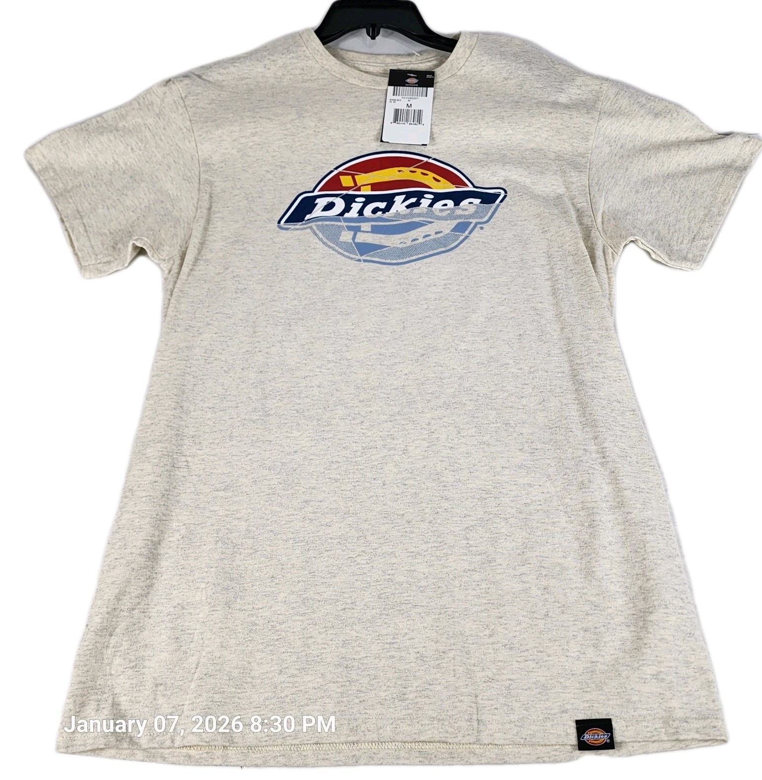 Dickies Skateboarding Distressed OG Graphic T-shirt Mens Medium Heather New Tags gallery