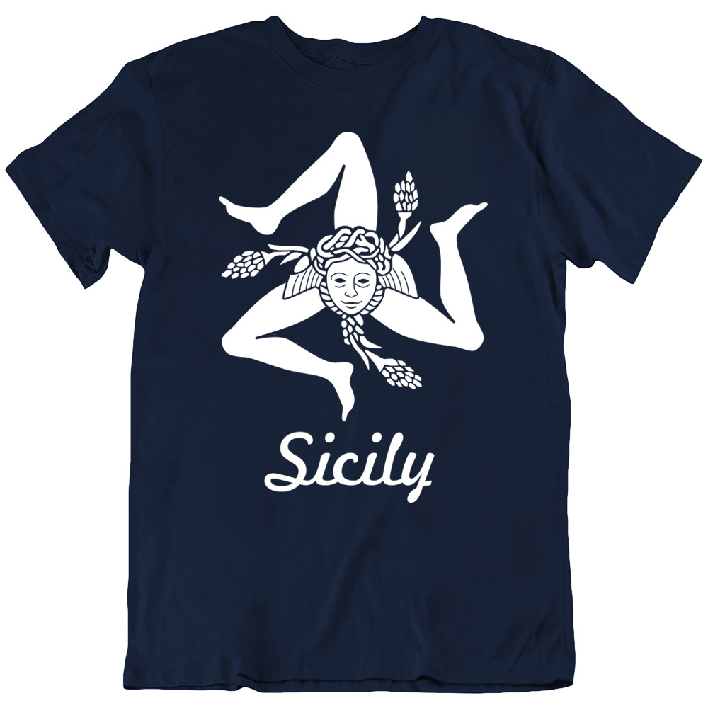 Sicily Sicilian Italian Italy Pride T-Shirt Tee Shirts Many Colors Gift New gallery
