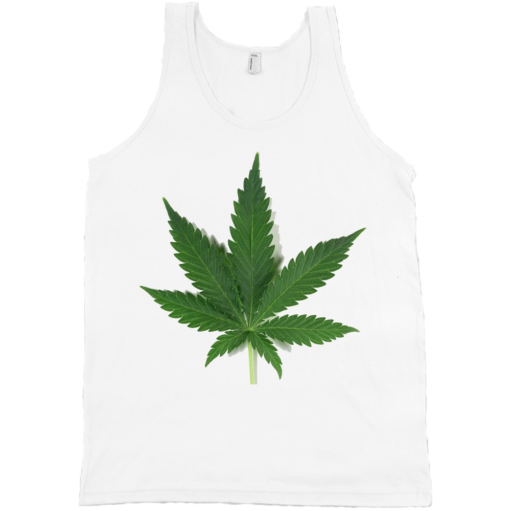 Real Weed Leaf Bella + Canvas Tank Top Marijuana Pot Cannabis Shirt *NEW*