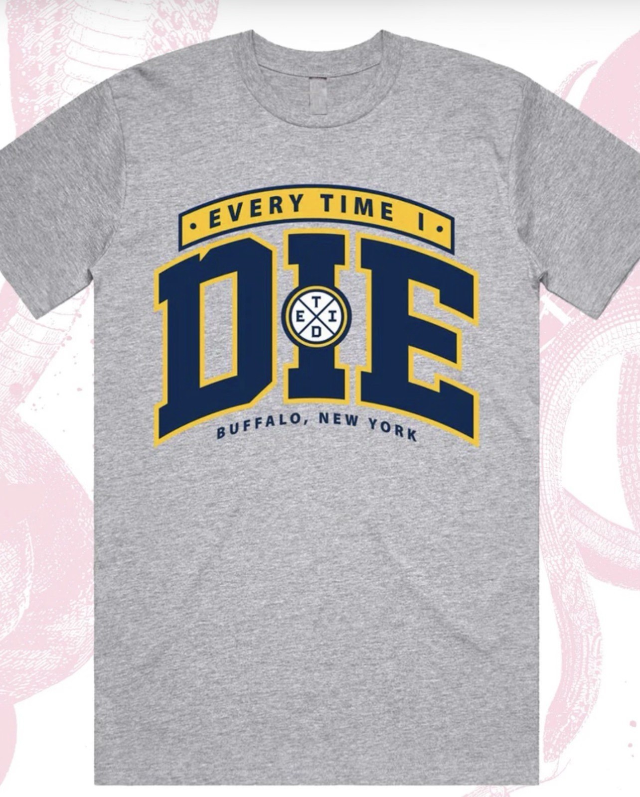 Trend Every Time I Die ETID logo T-Shirt Gray Color All Size KK2499 gallery