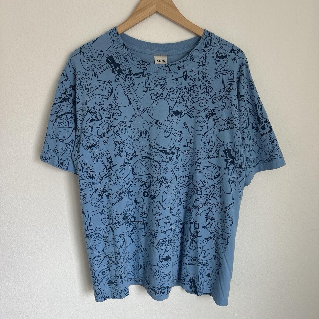 Cartoon Network Fosters Home for Imaginary Friends All Over Print T Shirt Size L