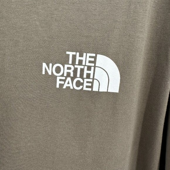The North Face Men's Short Sleeve Box Logo T-Shirt sz L Dark Green NSE Tee NWT gallery