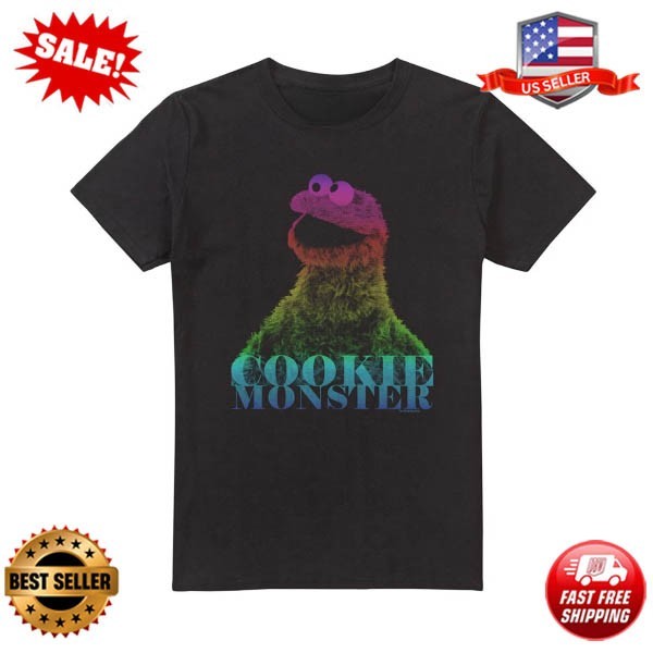 Sesame Street Cm Halftone T-Shirt S-5XL,