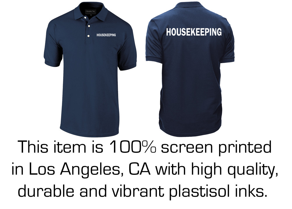 Housekeeping polo shirt, Staff shirt, Employee polo shirt, Uniform, Hospitality gallery