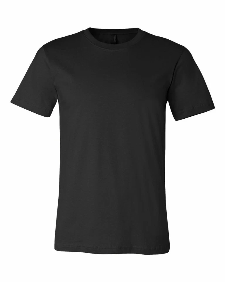 Bella + Canvas Unisex Fine Jersey Tee Ringspun Cotton Retail Fit T-Shirt 3001 gallery