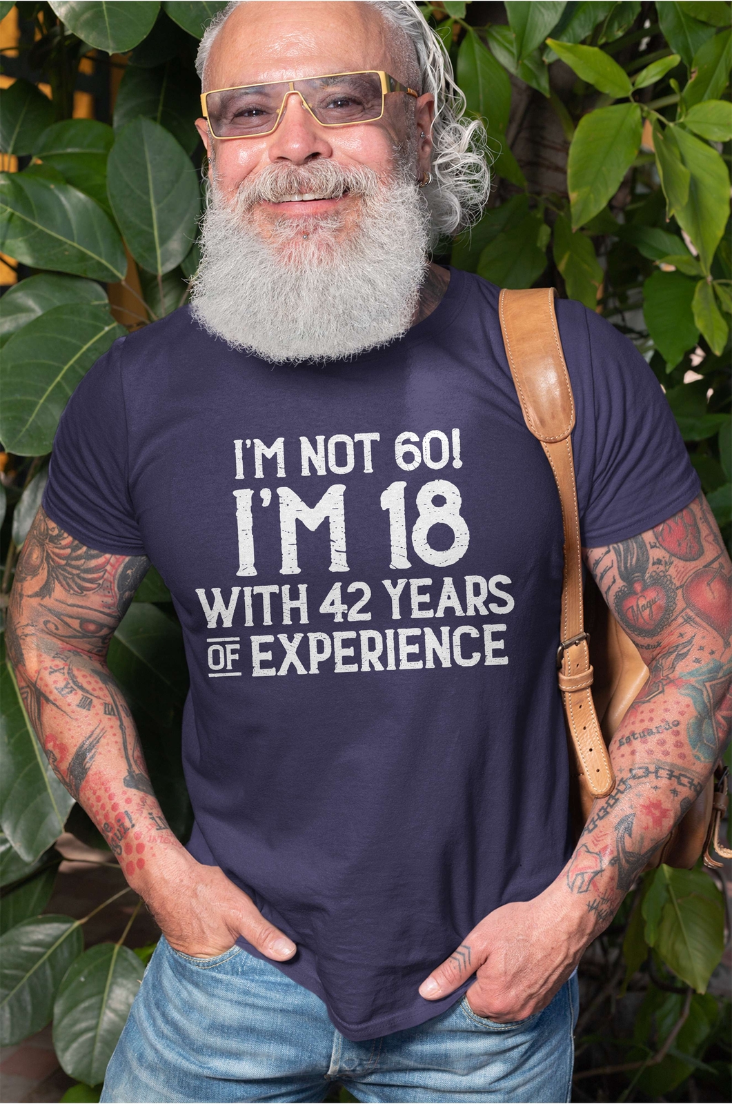 Men's Funny 60 year anniversary T-shirt Papa Grandpa Dad Father's day Gift Tee gallery