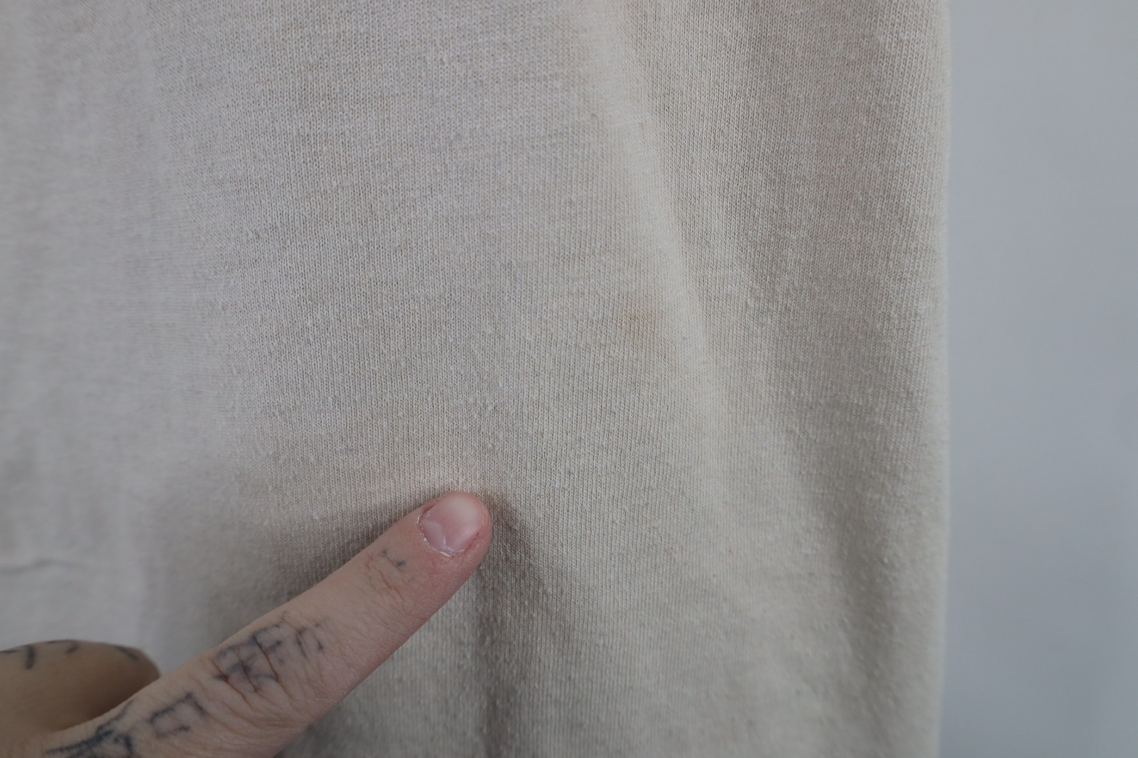 Vintage 90s Streetwear Mens XL Distressed Beach Lighthouse T-Shirt Beige Cotton gallery