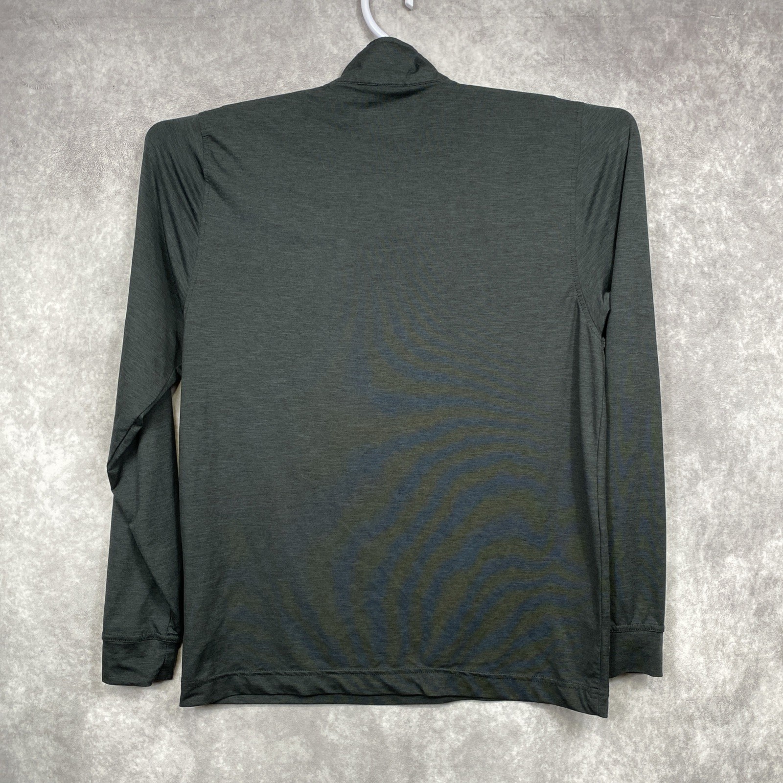 Vansport 1/4 Zip Shirt Mens Small Dark Gray Long Sleeve Belmont Stakes 2020 gallery