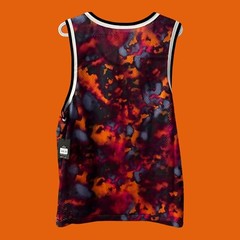 No Boundaries Mesh Tank Orange Size Medium (38-40) NWT